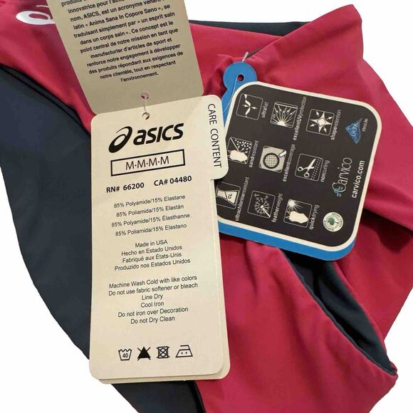 Asics Keli Reversible Bikini Bottom Blue/Pink NWT Sz M $48 MSRP - Picture 5 of 6